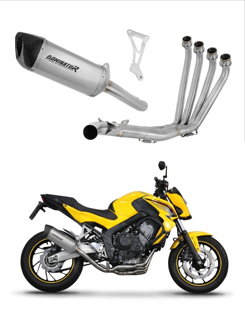 [DOMINATOR EXHAUST] Honda CB650 F/R 2014-2025, Motos, Envoi, Neuf