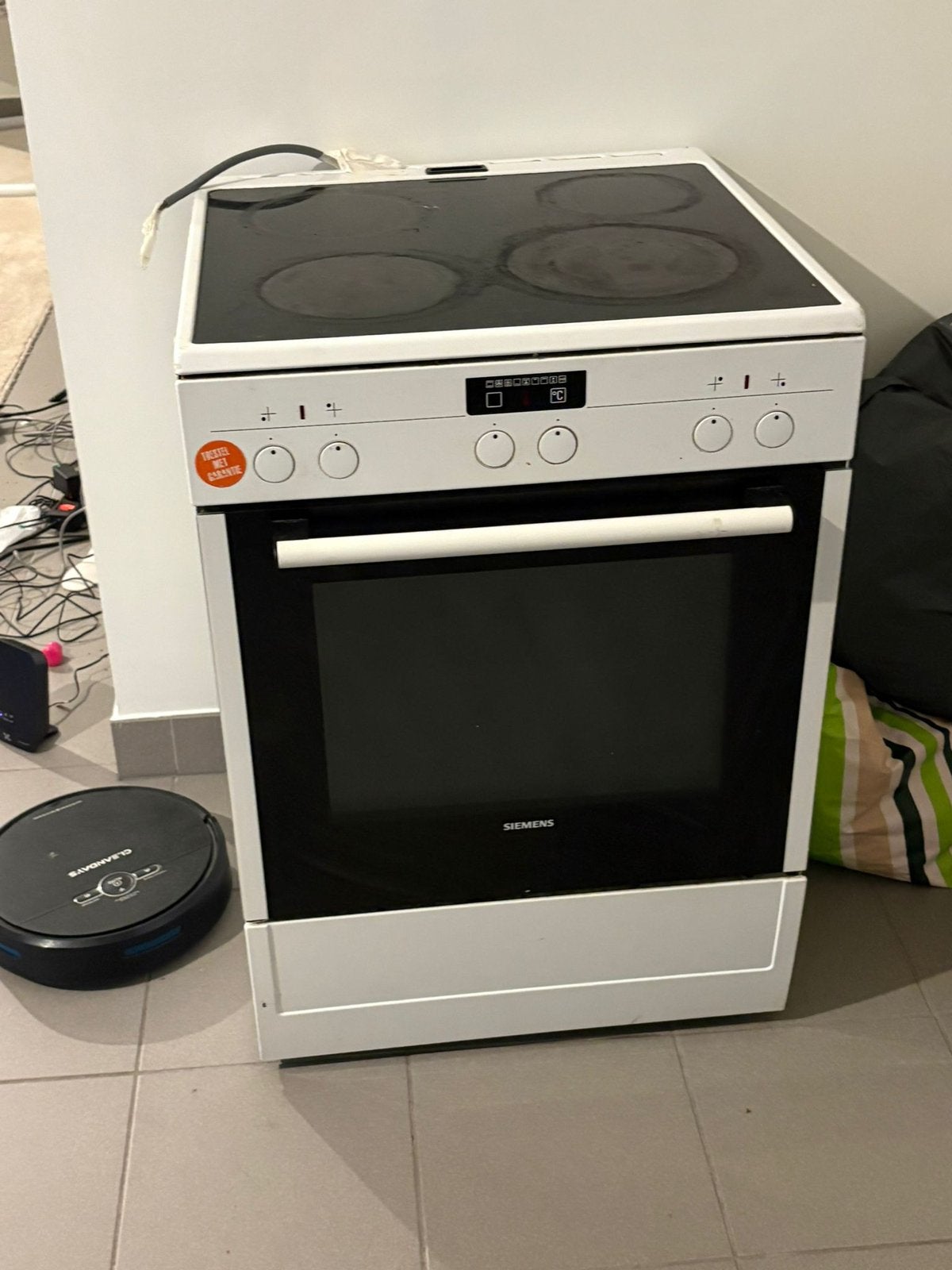 Gasfornuis, Elektronische apparatuur, Ophalen, Gebruikt, 4 kookzones, Energieklasse A of zuiniger