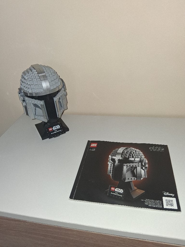 lego star wars helmet the mandalorian, Ophalen, Star Wars, Lego, Inclusief instructies