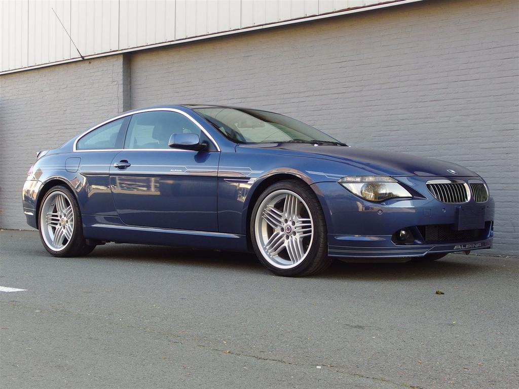ALPINA B6 2006 Collector’s Item & Zeer mooi (E63), Auto's, Zwart, Blauw, Bedrijf, Parkeersensor