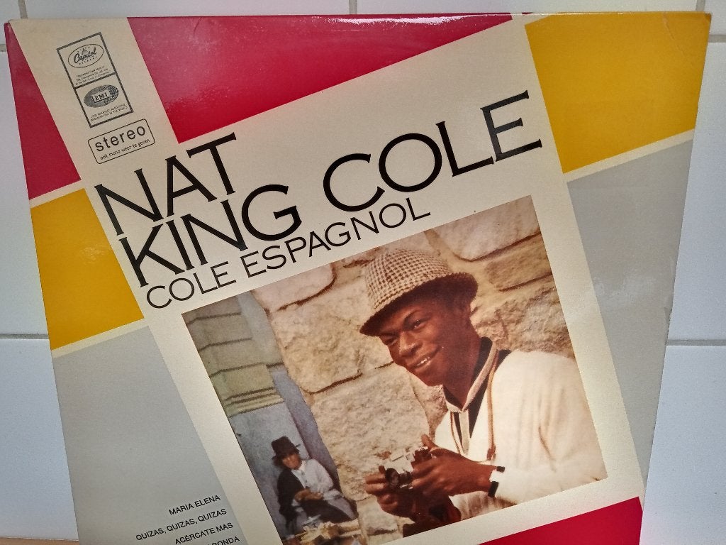 NAT KING COLE  1967  DHW 1031 Emi     * Cole Espagnol *, 12 pouces, Avec pochette intérieure, Enlèvement ou Envoi, Utilisé