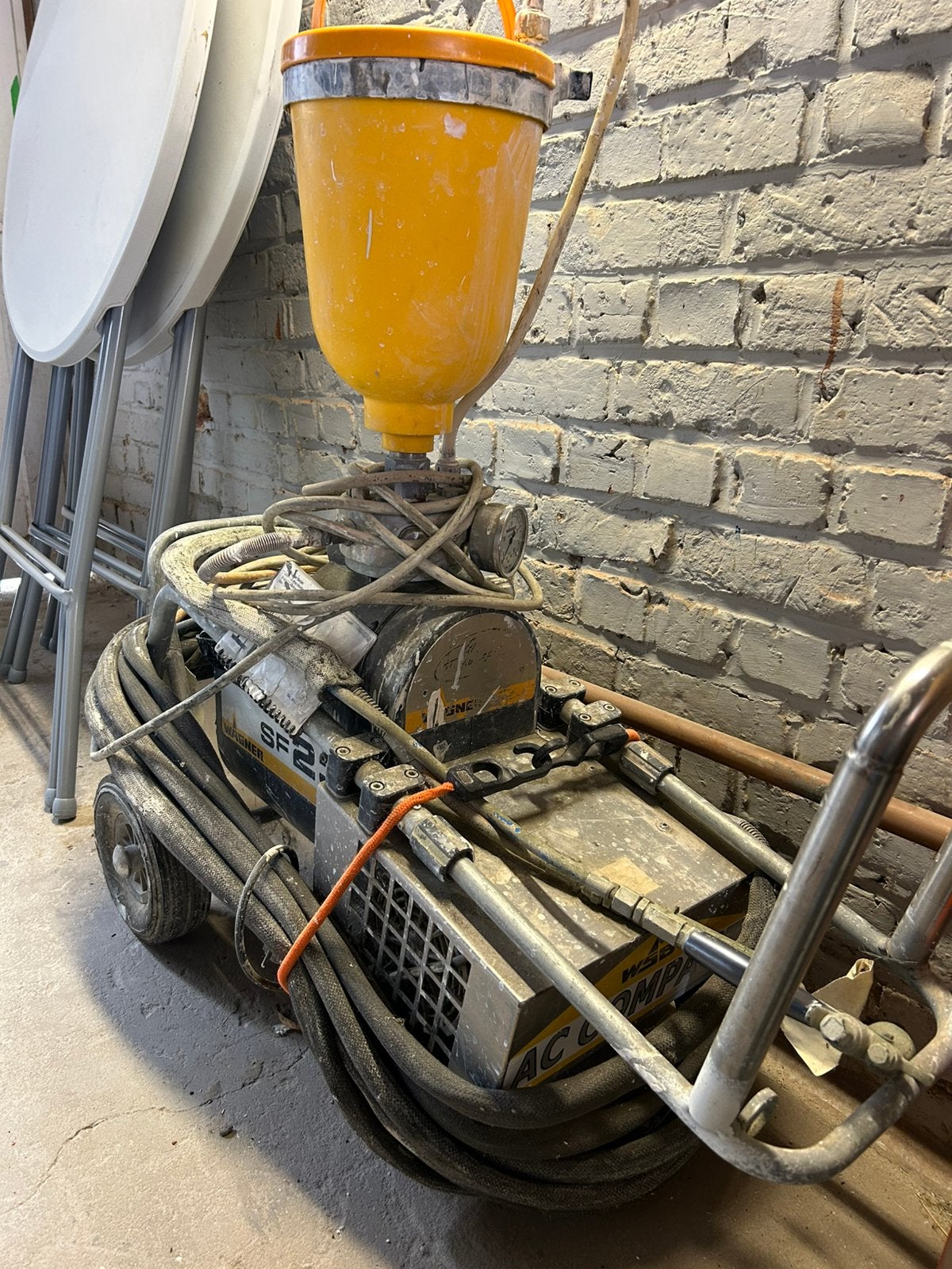 Wagner finecoat airmix sf 23, Doe-het-zelf en Bouw, Ophalen, Gebruikt, Verfspuit of Verfpomp