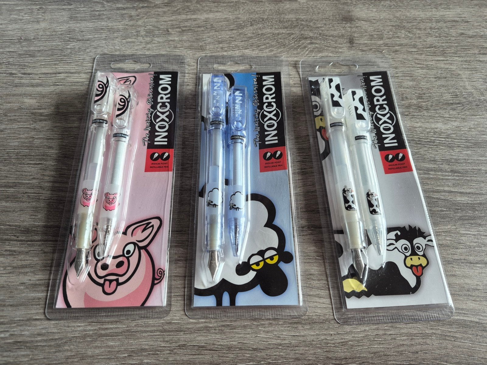 vulpen en balpen set Inocxrom NIEUW, Verzamelen, Ophalen