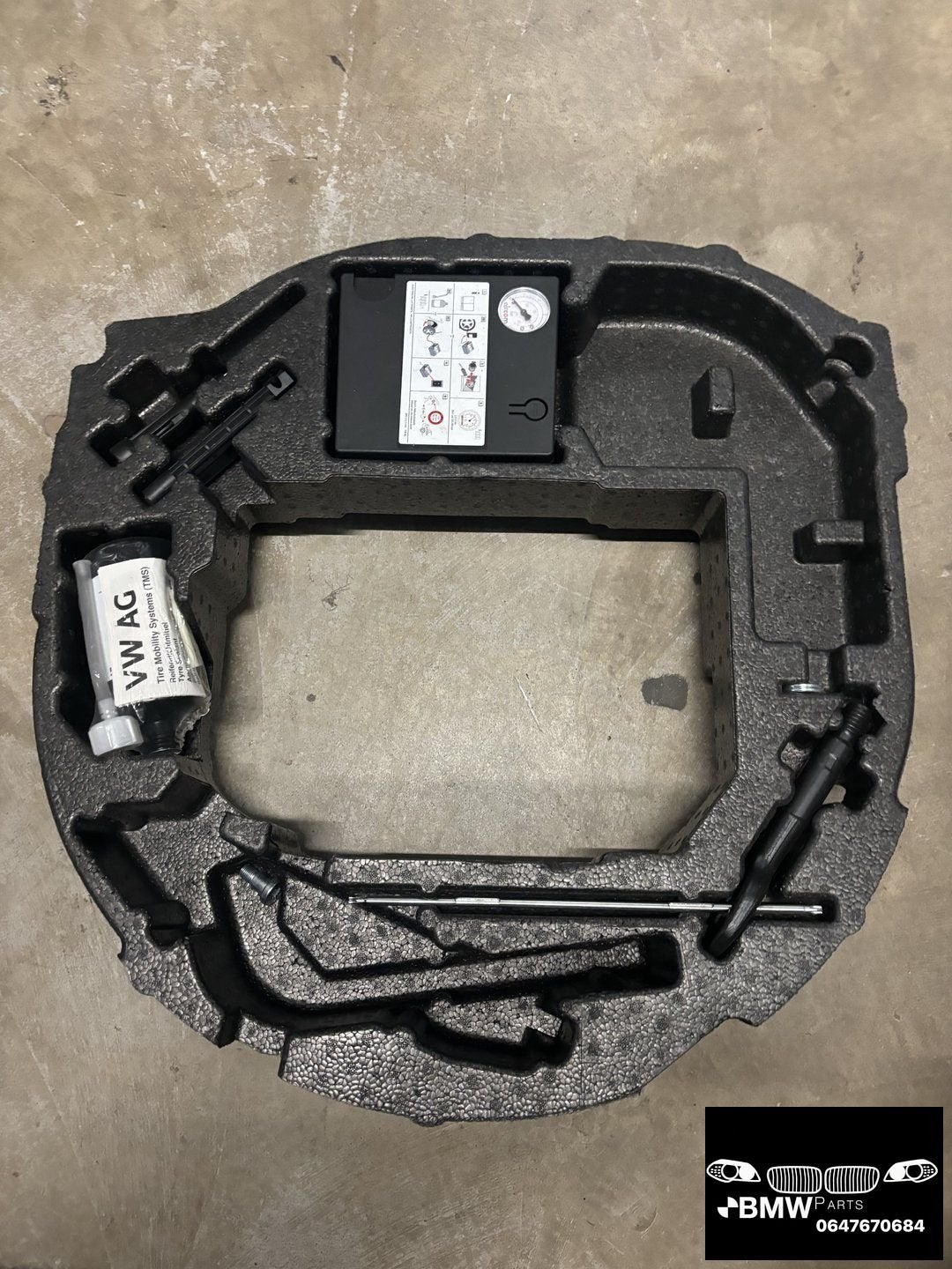 Reservewielbak lekke band set Audi A1, Autos : Pièces & Accessoires, Carrosserie & Tôlerie, -, Audi, Utilisé, -