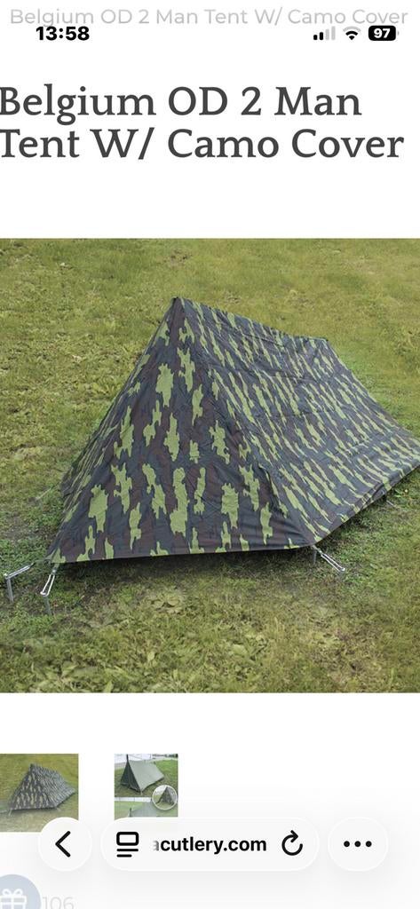 M58 ABL 2persoontent Para-commando, Ophalen, Landmacht, Overige typen
