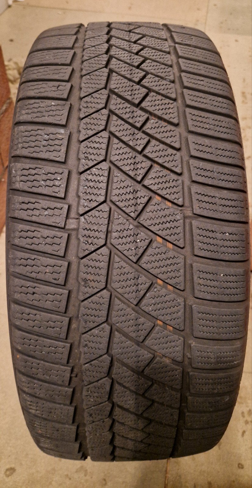 Winterbanden runflat 245/45 R18, Ophalen
