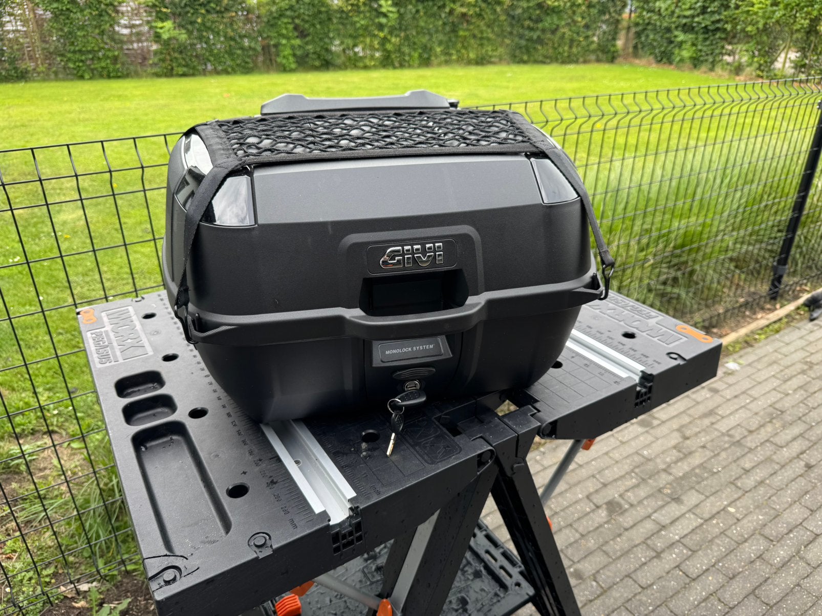 Givi B45+ slechts 2x gebruikt ! Perfecte staat, Ophalen, Zo goed als nieuw