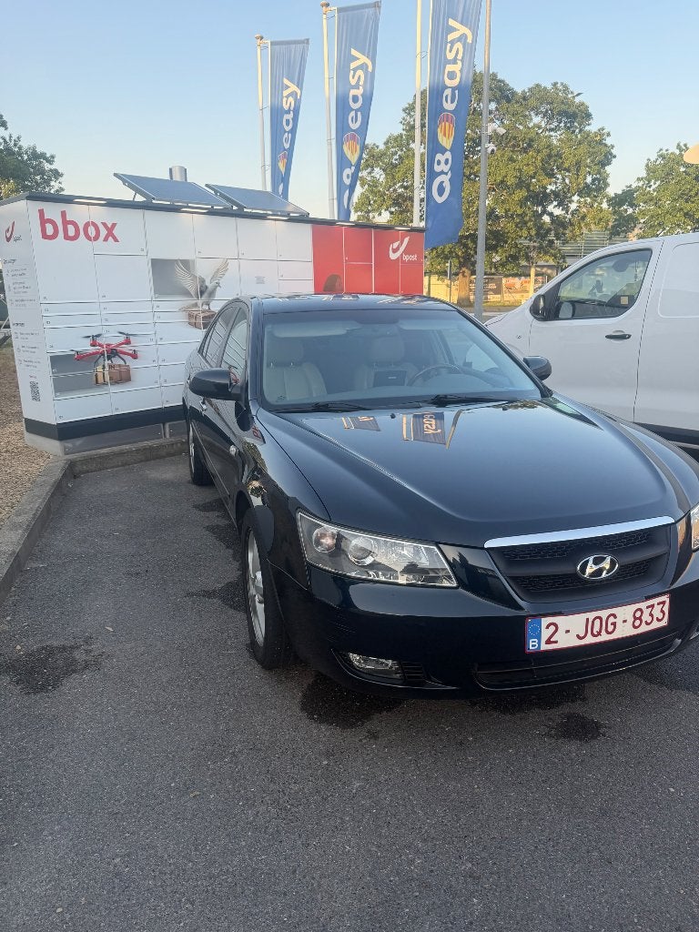 Hyundai sonata, Auto's, 4 deurs, Beige, Leder, Particulier