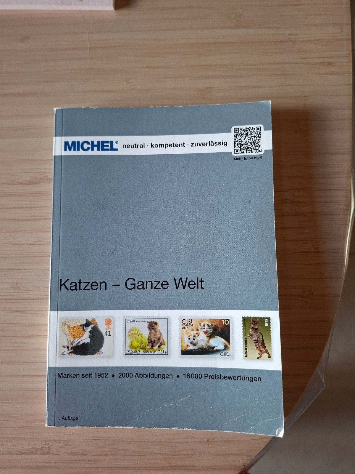 postzegelcatalogus katten, Ophalen