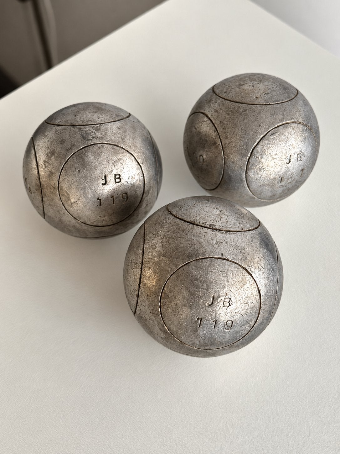 Petanque JB - triplette / 3 boules, Jb, Enlèvement ou Envoi, Boule, Utilisé