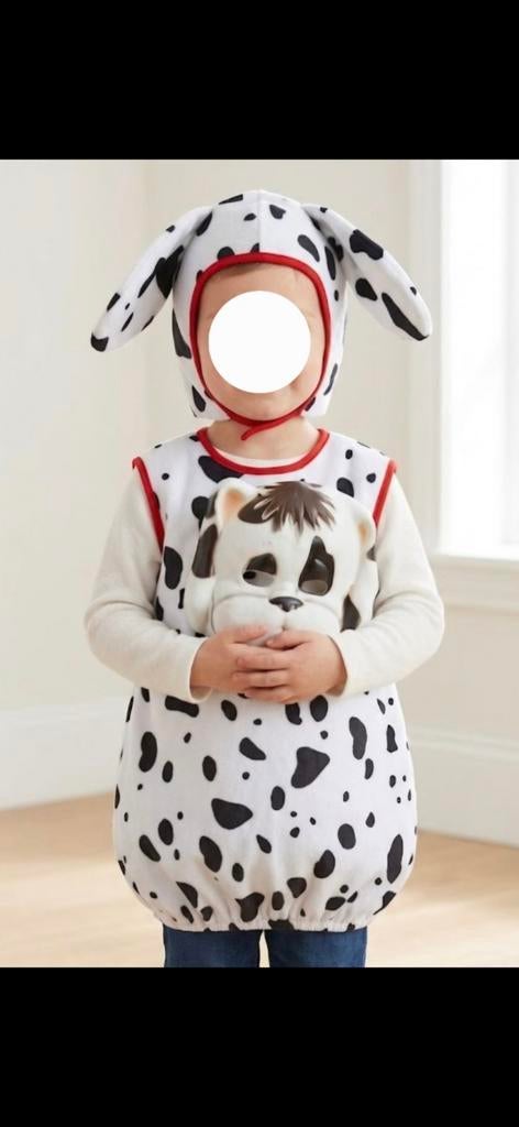 Dalmatiër kostuum voor kinderen, Kinderen en Baby's, Carnavalskleding en Verkleedspullen, Ophalen of Verzenden, Gebruikt, Jongen of Meisje