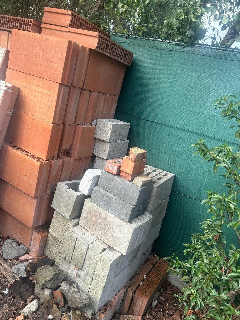 Bouwmateriaal, Ophalen, Nieuw, Bakstenen