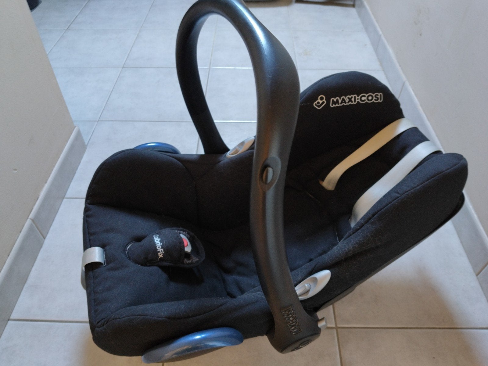 maxi cosi cabriofix, Kinderen en Baby's, Ophalen, Autogordel of Isofix, Gebruikt, Zijbescherming