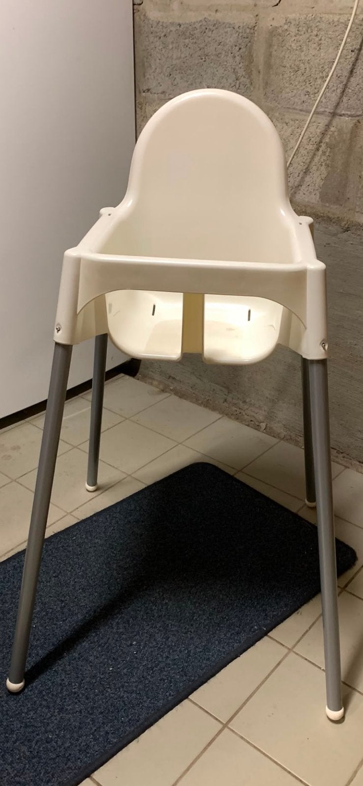 Witte Ikea kinderstoel, Ophalen, Gebruikt