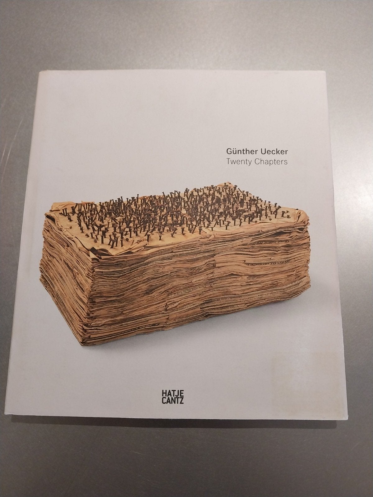 Günther Uecker – Twenty Chapters – Hatje Cantz – Kunstboek, Ophalen of Verzenden