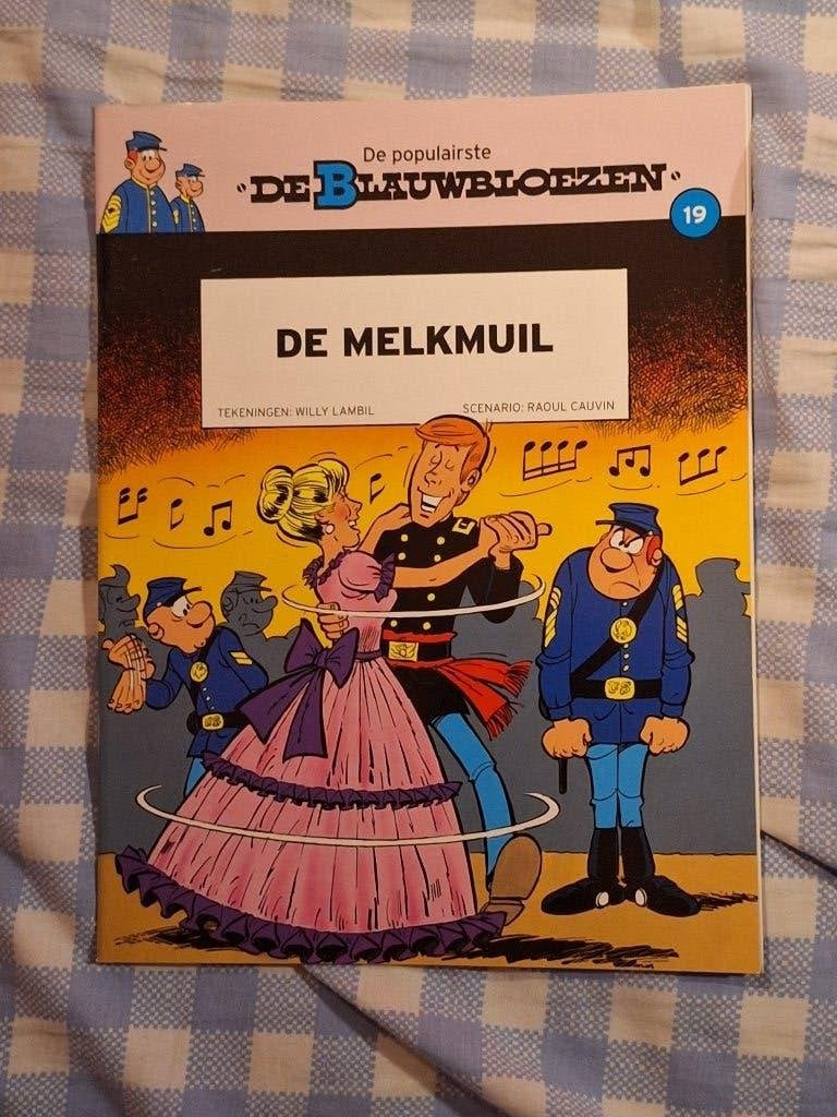 de populairste blauwbloezen 19: de melkmuil, Boeken, Eén stripboek, Ophalen of Verzenden, Nieuw