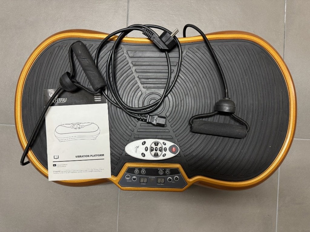 Plateforme vibrante et oscillante Fitfiu Fitness, Sports & Fitness, Enlèvement, Comme neuf, Bras, Autres types
