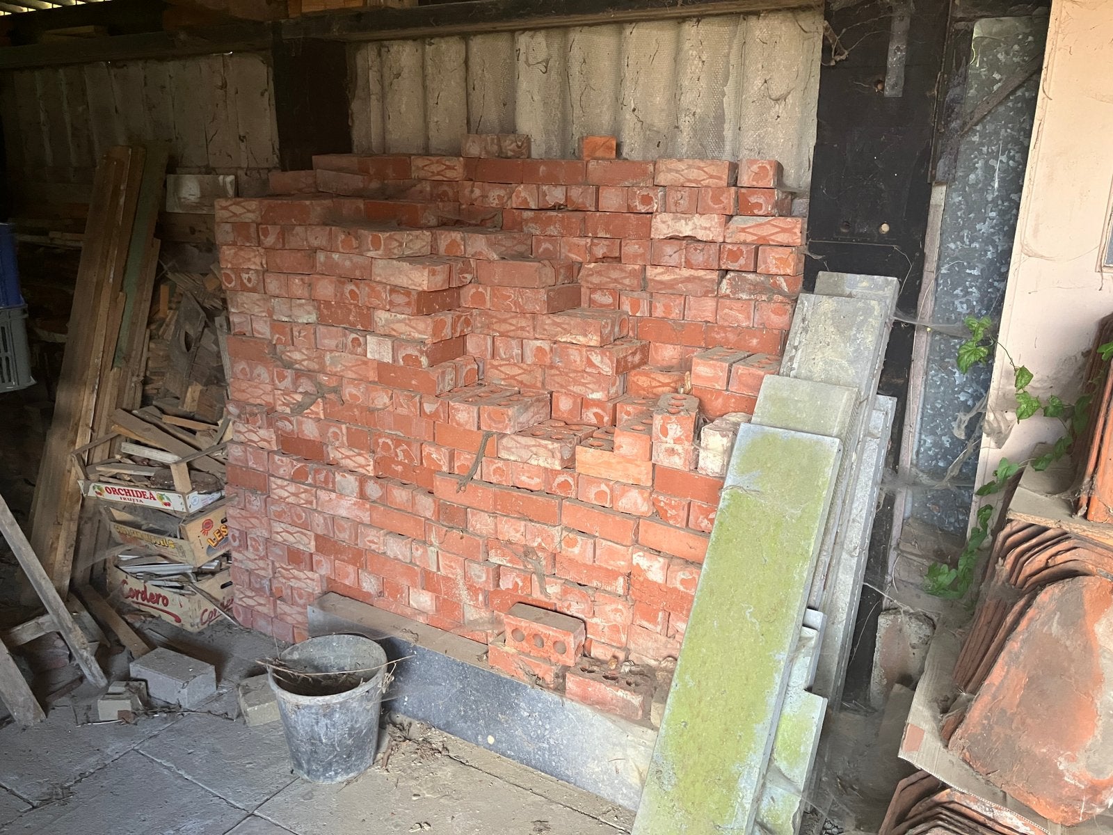 Bakstenen, Doe-het-zelf en Bouw, Metselstenen, Ophalen, Zo goed als nieuw, Bakstenen