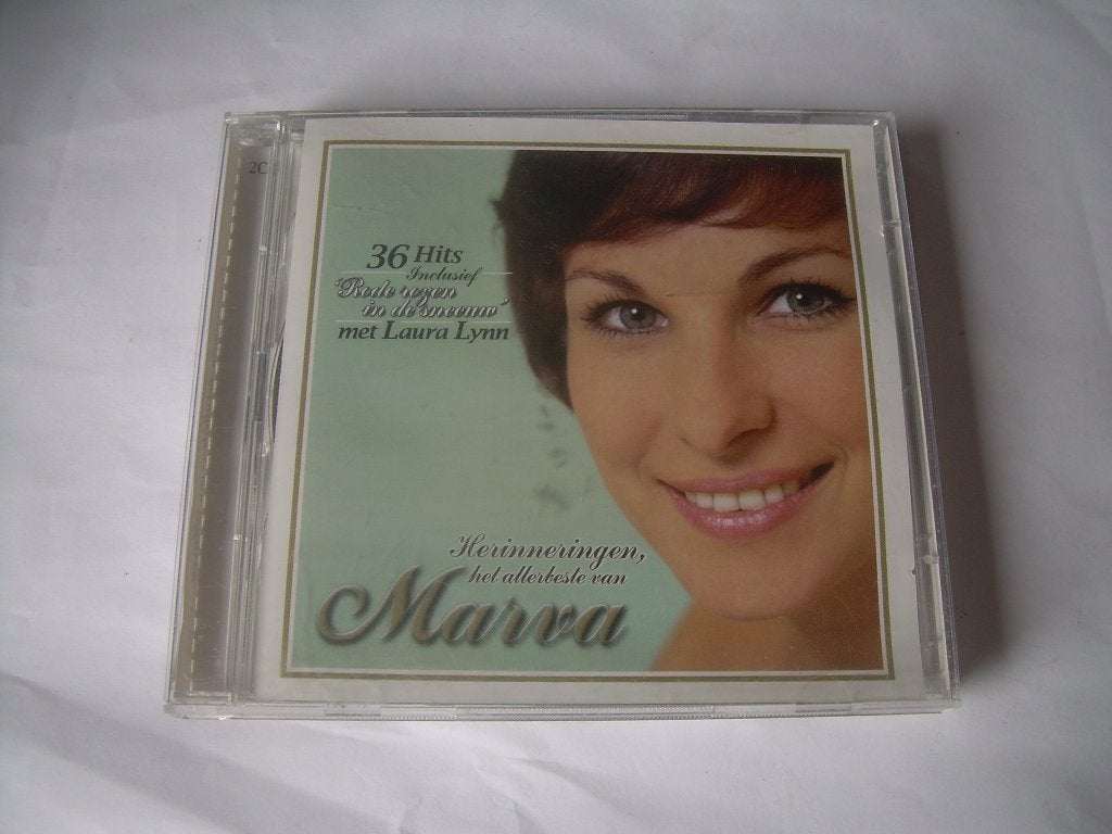 2 CD S  - MARVA  - 36 HITS, Enlèvement ou Envoi, Premier pressage, Comme neuf, Compilation