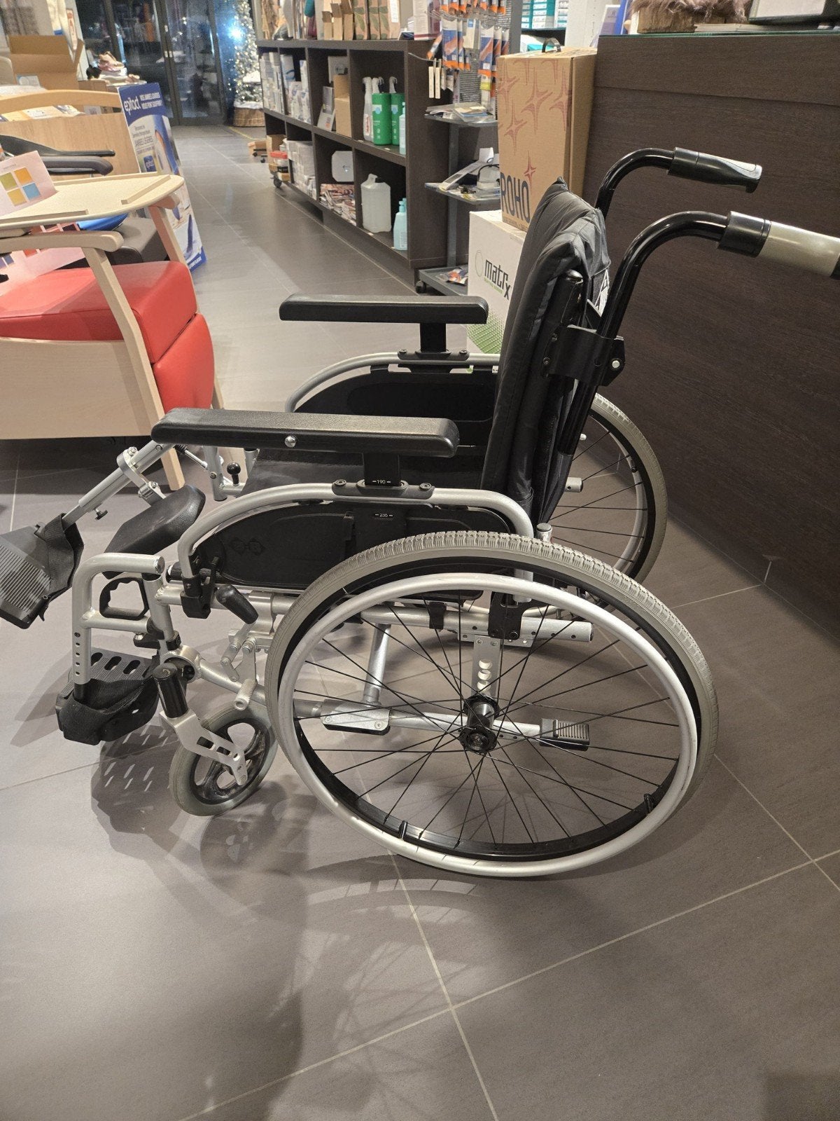 Fauteuil rouant, Ophalen