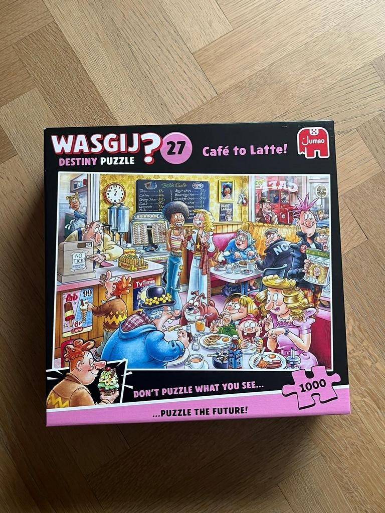Wasgij puzzel, Ophalen