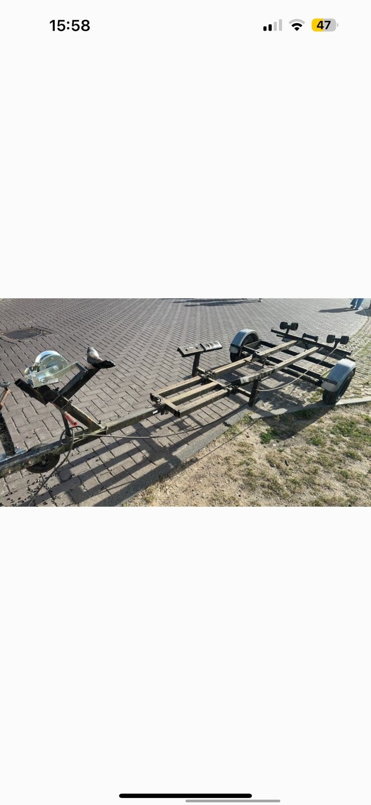 Boottrailer, Watersport en Boten, Boottrailers, Zo goed als nieuw, Ophalen