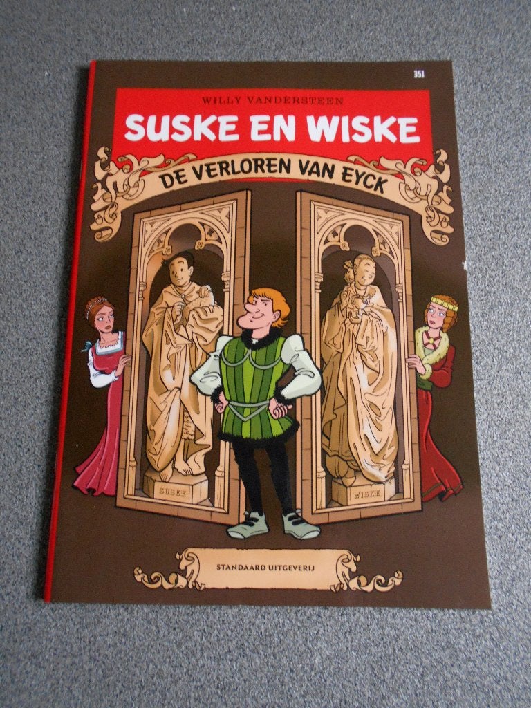Suske en Wiske - De verloren van Eyck, Ophalen, Nieuw