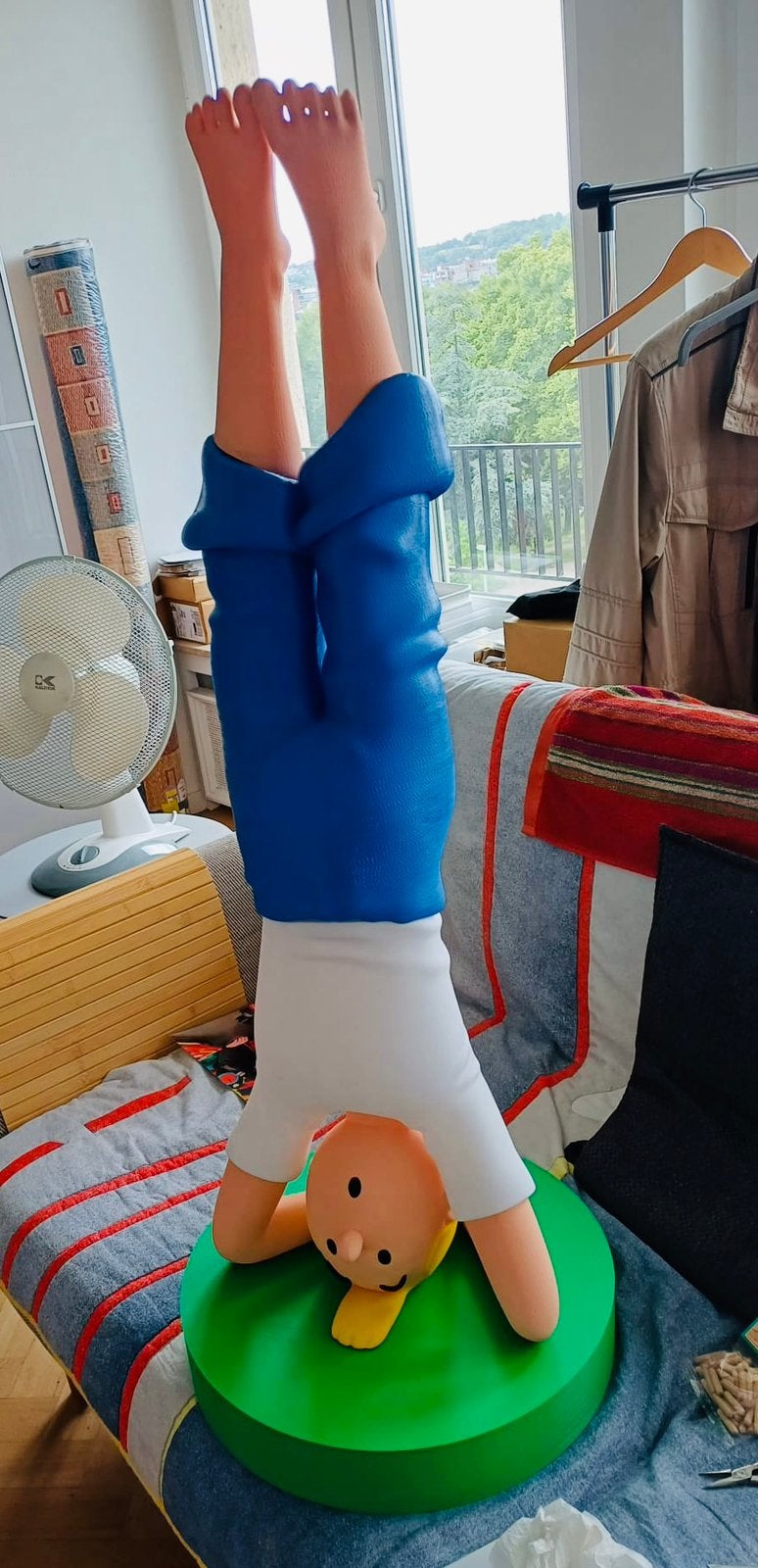 Tintin Yoga 1 metre !!!, Antiquités & Art, Enlèvement