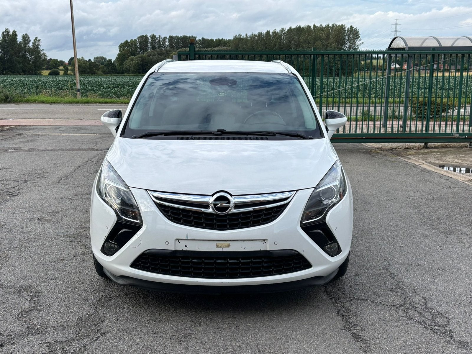 Opel Zafira 1.4 essence 5place gps airco lez ok, Autos, Euro 5, Entreprise, Noir, 5 portes