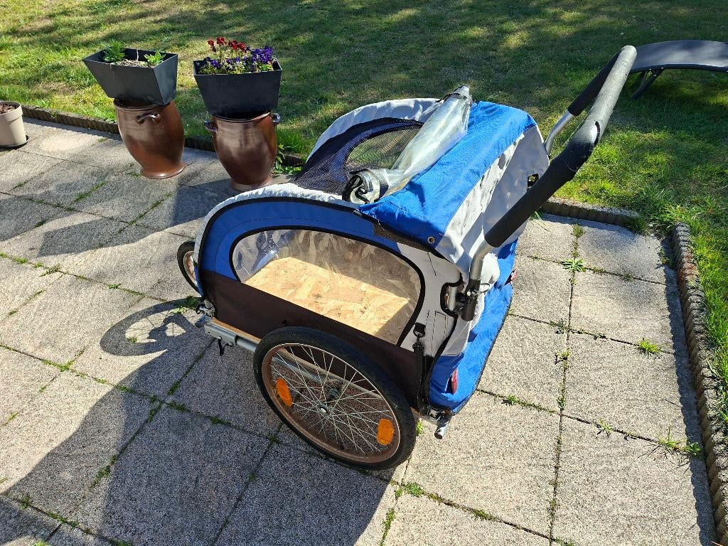 Fietskar /wandelkar, Fietsen en Brommers, Fietsaccessoires | Aanhangwagens en Karren, Gebruikt, Bagagekar, Ophalen