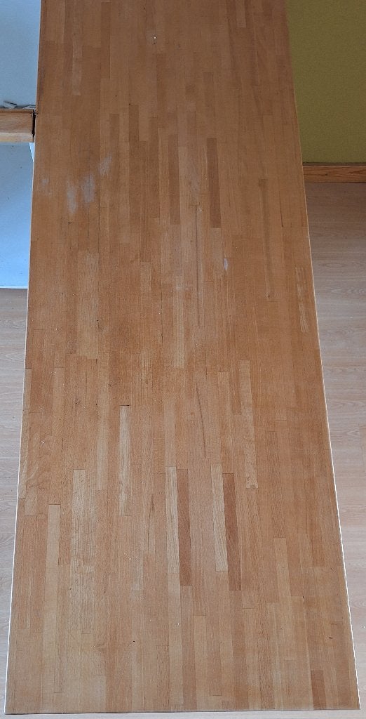 Houten werkblad keuken vol hout, Huis en Inrichting, Ophalen, Zo goed als nieuw, 50 tot 75 cm, 50 tot 100 cm