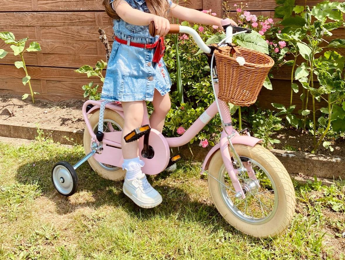 Puky kinderfiets pastelroze, Ophalen, Zo goed als nieuw, Zijwieltjes