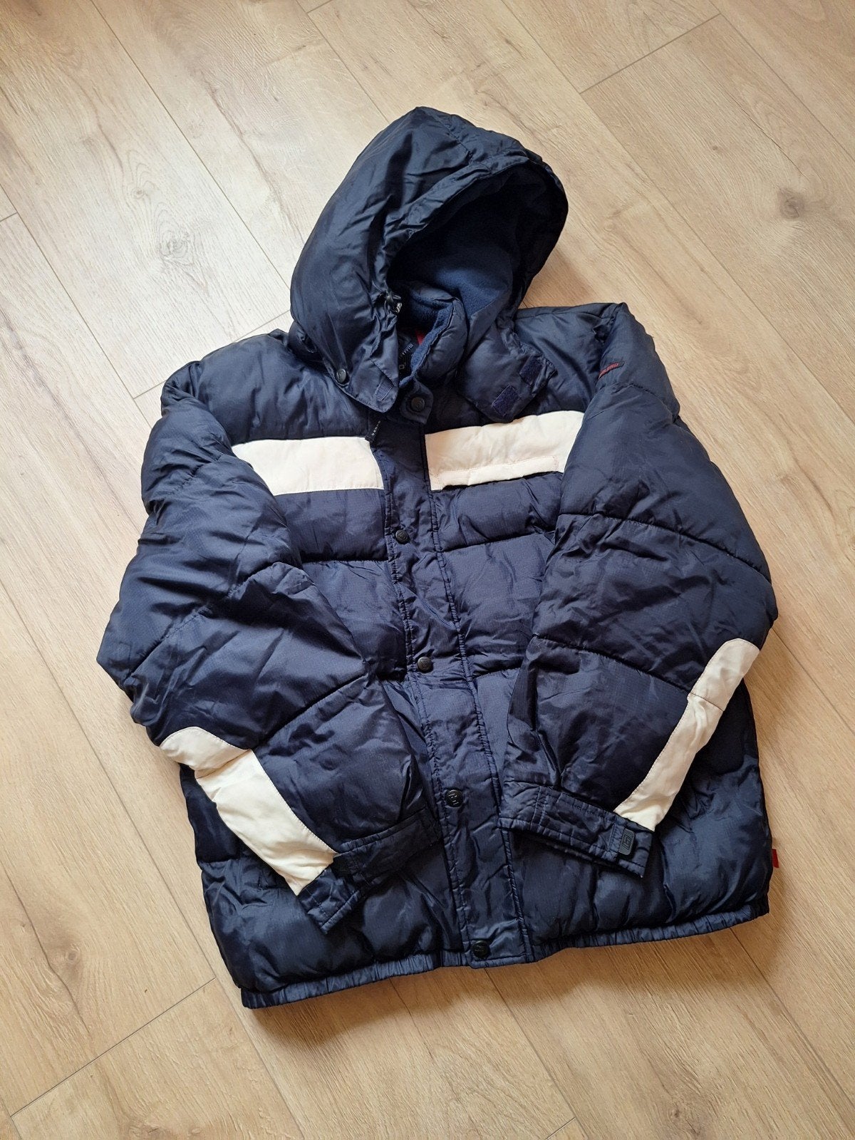 zeer warme donzen heren winterjas met afneembare capuchon, Ophalen of Verzenden