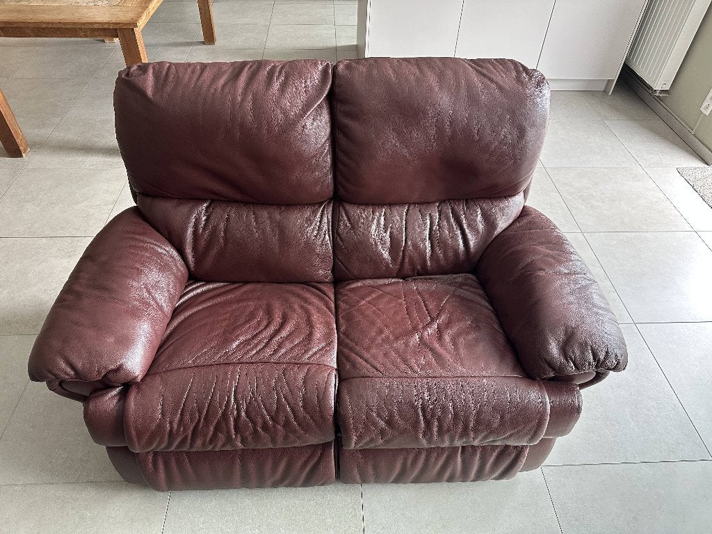 sofa, Maison & Meubles, Canapés | Salons, Banc droit, Utilisé, Enlèvement, Volgens foto