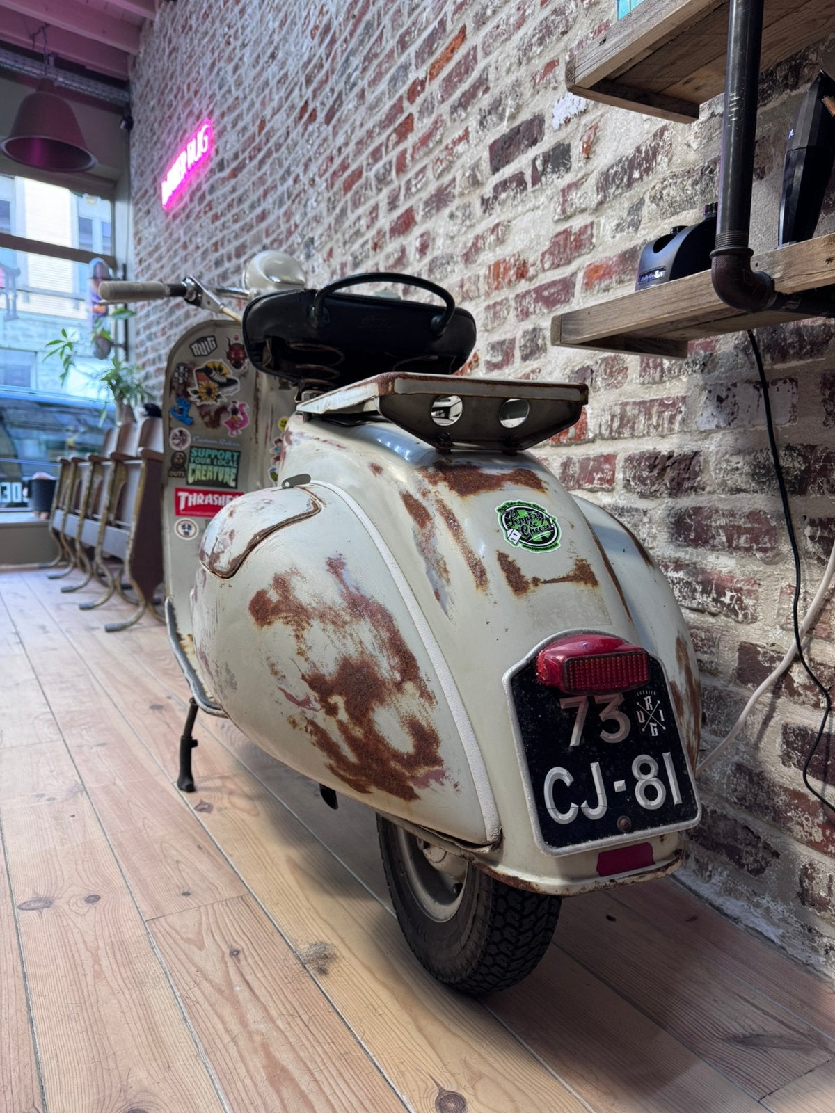 VESPA ACMA 1955 125cc, Ophalen, Tweetakt, Gebruikt, Vespa