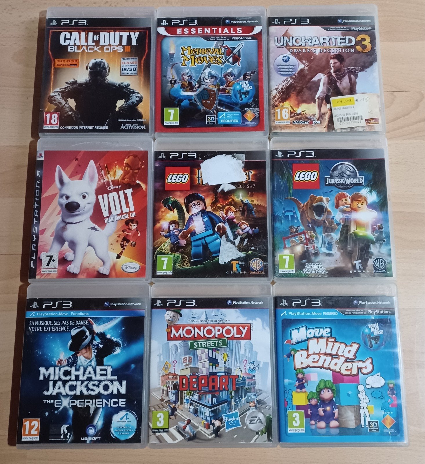 Jeux PS3 _ Prix en description, Enlèvement ou Envoi, Utilisé