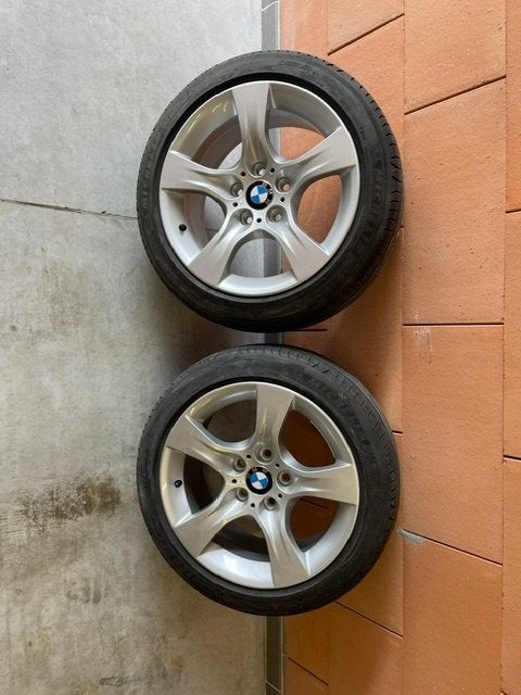 4 originele BMW velgen voor model E90 - E91 - E92, Autos : Pièces & Accessoires, Pneus & Jantes, Jante(s), Pneus été, 17 pouces
