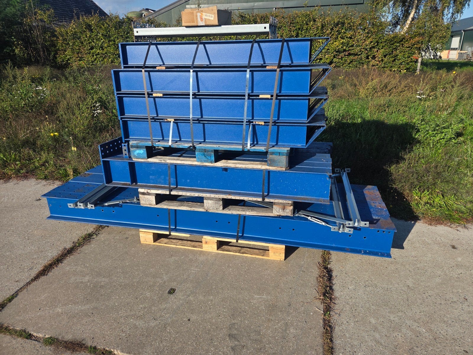 jungheinrich draagarmstelling enkelzijdig zwaar 6.0x3.0x1.5m, Ophalen