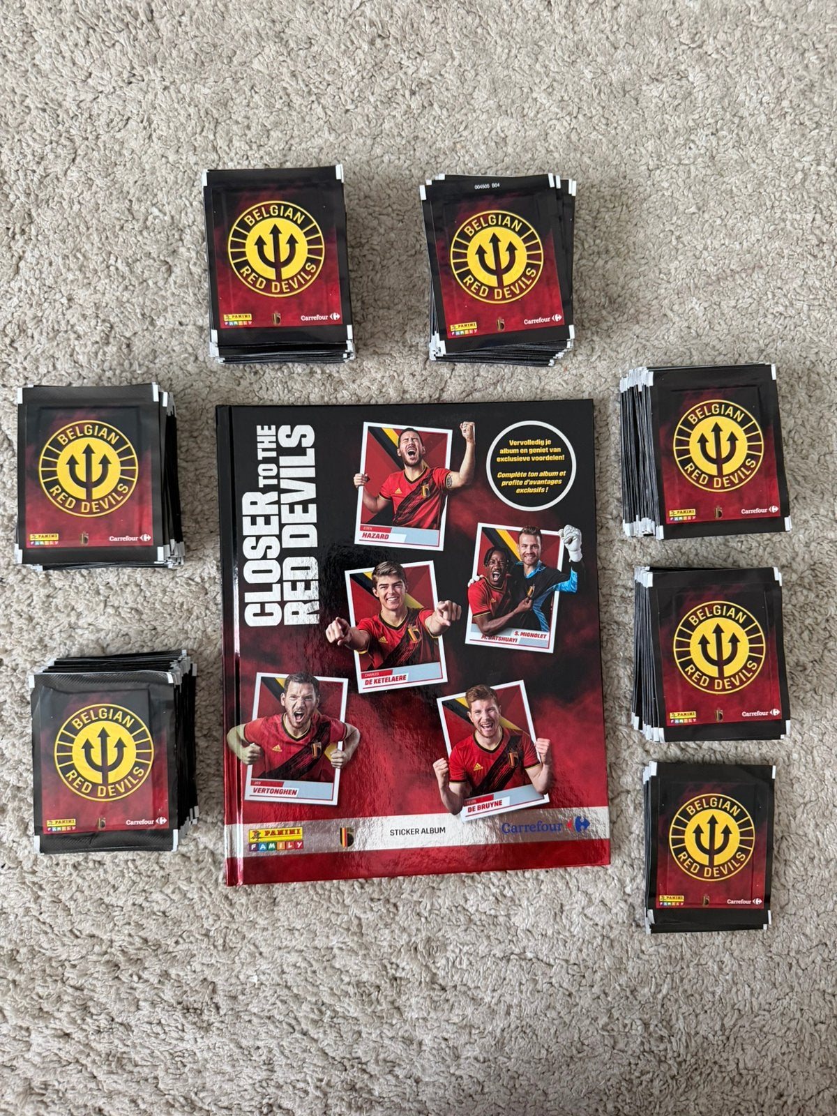 Album Panini Belgian Red Devils + 309 paquet!, Envoi, Comme neuf