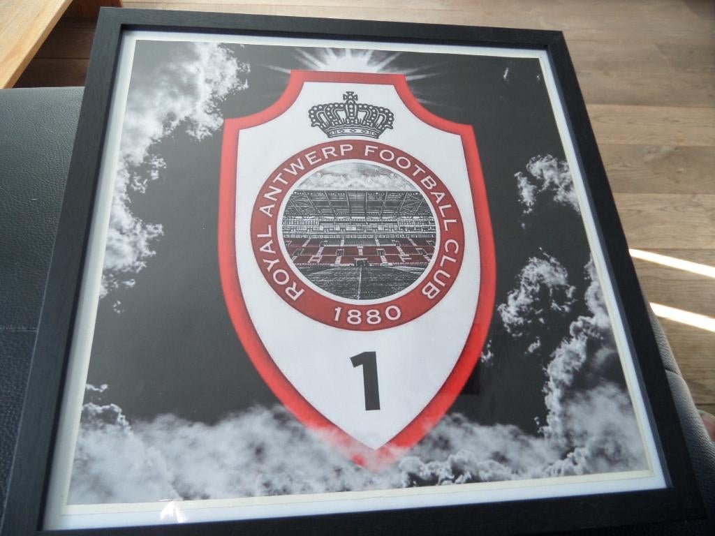 "RAFC"  EXCLUSIEVE STICKER IN KADER, Ophalen, Zo goed als nieuw, Poster, Plaatje of Sticker