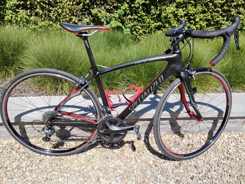 Specialized Roubaix Comp Carbon maat 49, Gebruikt, 26 inch, Velgrem, 49 tot 53 cm