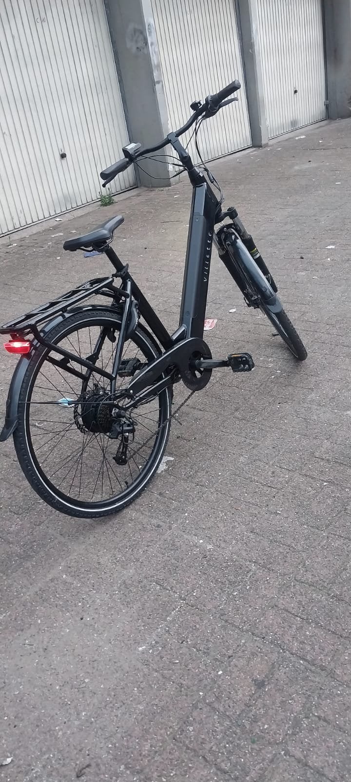 Dames fiets elektrisch, Fietsen en Brommers, Ophalen, Zo goed als nieuw
