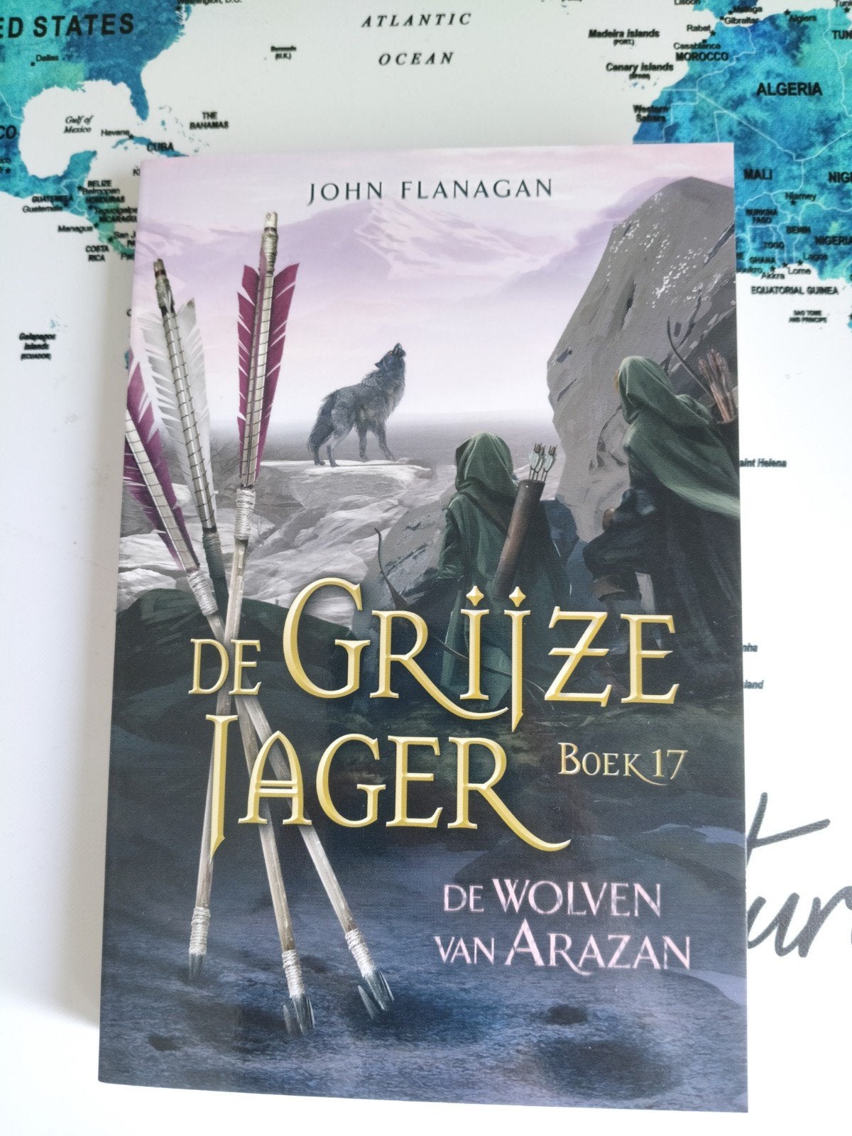 John Flanagan - De wolven van Arazan, Ophalen, Zo goed als nieuw, John Flanagan