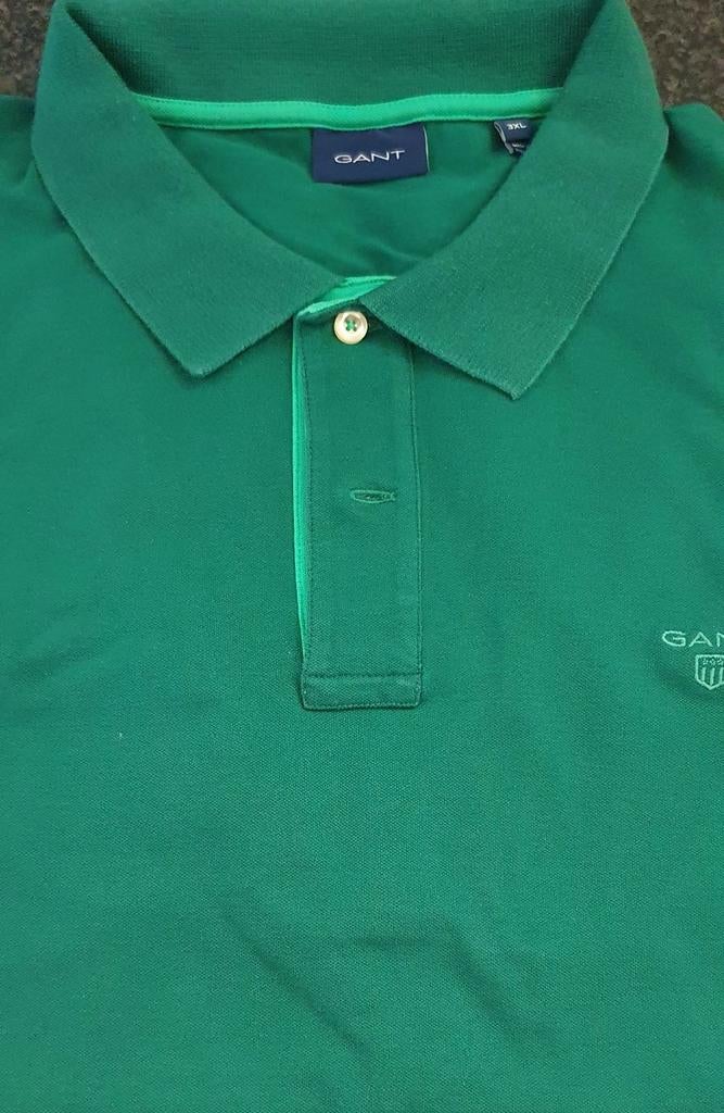 GANT herenpolo Nieuwstaat, Kleding | Heren, Verzenden, Zo goed als nieuw, Groen, Gant