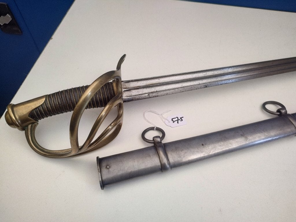 Sabel # 575 - Frankrijk - Carabiniers mod 1857/1854, Verzamelen, Verzenden