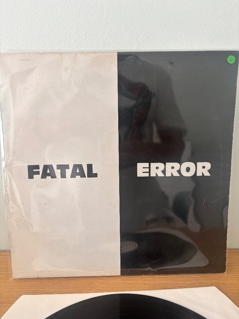 Maxi single - Fatal Error - Fatal Error, Cd's en Dvd's, Vinyl | Dance en House, LP, Gebruikt, Ophalen of Verzenden, 12 inch