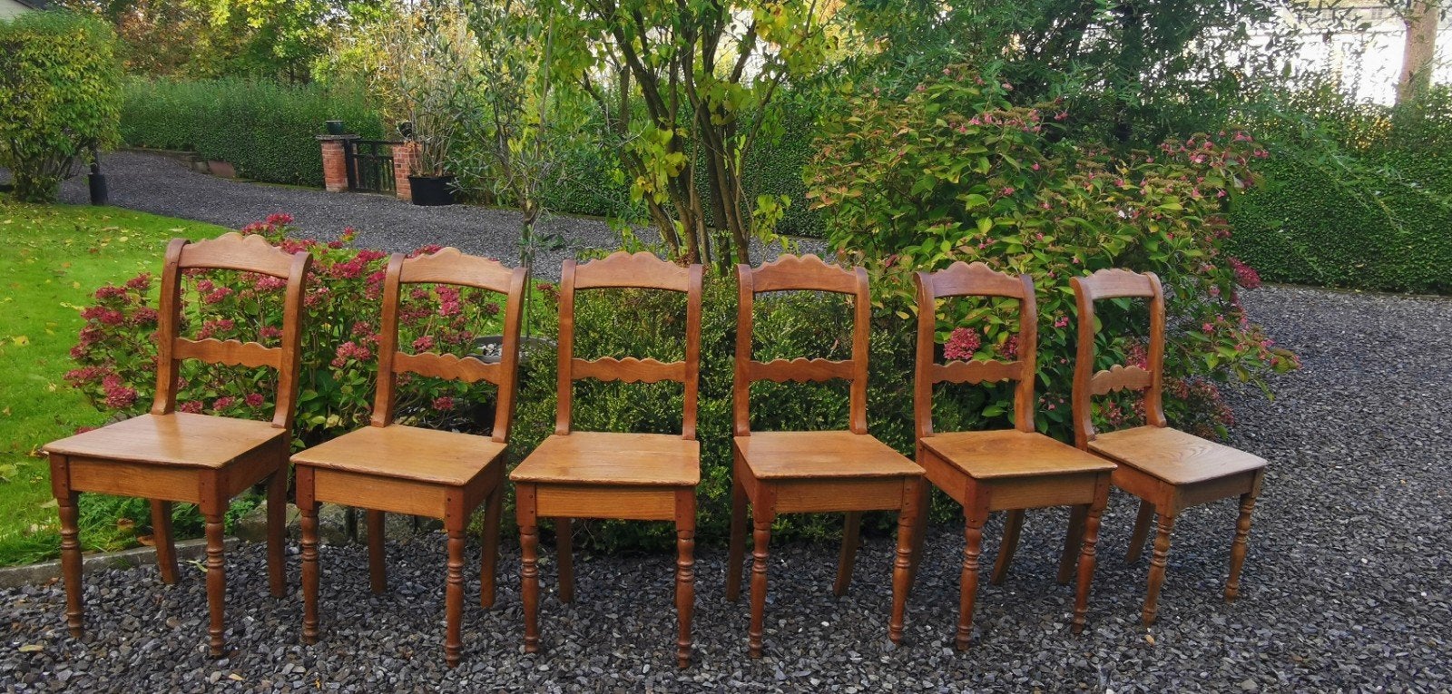 Lot 6 chaises de Herve, Enlèvement, Utilisé