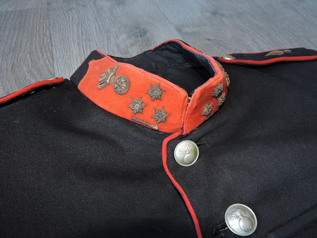 MOD 1928 RIJKSWACHT OFFICIER COMMANDANT  JAS, Verzamelen, Militaria | Algemeen, Rijkswacht, Ophalen of Verzenden