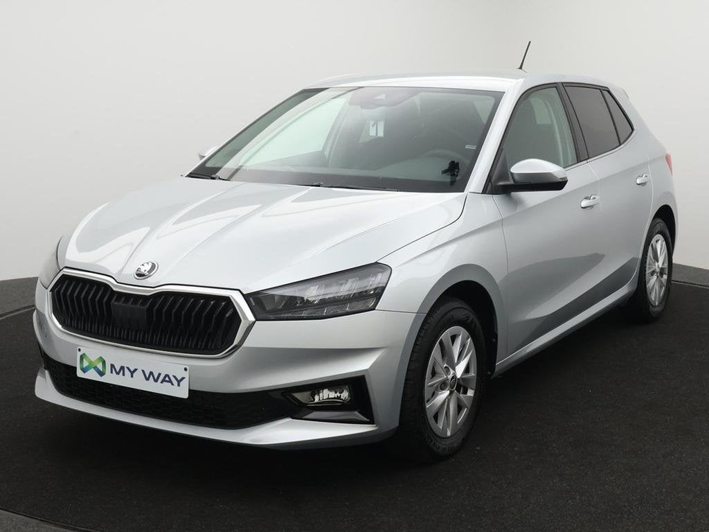 Skoda Fabia Fabia 1.0 TSI Clever, Handgeschakeld, 117 g/km, Zilver of Grijs, Stadsauto