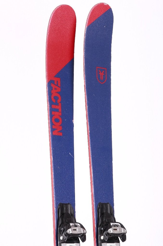 Skis 165 cm Faction CANDIDE THOVEX 0.5, rouge/bleu, peuplier, 160 à 180 cm, Autres marques, Carving, Skis